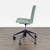 Modern Andreu World Modern Green Office Chair With Wheels For Sale - Image 3 of 9