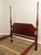 Lexington Queen Size Carved Mahogany Poster Bed For Sale - Image 14 of 18