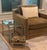 Charming Swedish Gustavian Revival footstool upholstered in a hand-worked foliate needlepoint in softly muted shades....