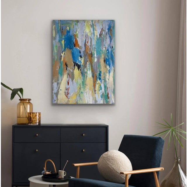 Contemporary Abstract Original Oil Painting For Sale - Image 11 of 12