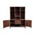 Mid 20th Century Milo Baughman for Craft Associates Mid Century Modern 2 Piece China Cabinet c. 1960s For Sale - Image 5 of 5