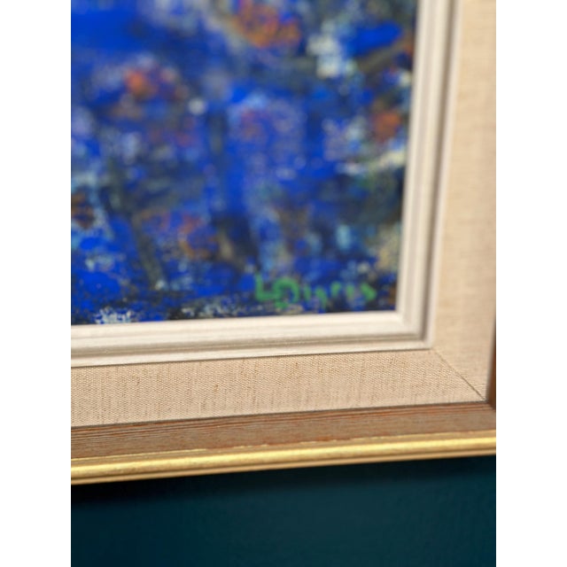 Leonard Digris, Portrait, 1960s, Oil Painting on Panel, Framed For Sale - Image 8 of 18
