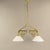 Art Deco Viennese Brass Hanging Lamp, 1920s For Sale - Image 4 of 18