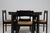 Italian Black Lacquered Dining Set, 1970s, Set of 5 For Sale - Image 17 of 18