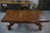 Brown Rustic Oak Table with Ceramic Inlays, 1950s For Sale - Image 8 of 16