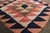 Textile 1970s Vintage Handmade Wool Cotton Pink Runner Rug For Sale - Image 7 of 11