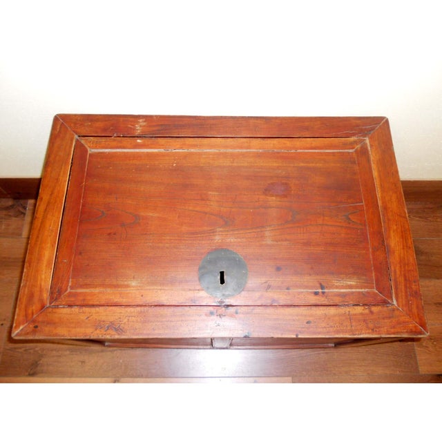 Antique Chinese Treasure Trunk (5552), Zelkova Wood, Circa 1800-1849 For Sale - Image 4 of 12