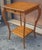 Victorian Late 19th Century Victorian Arts and Crafts Oak Two-Tier Single Drawer Side Table For Sale - Image 3 of 12