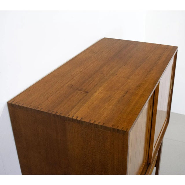 Mid-Century Modern Mid-Century Cherry and Teak Cabinet, 1960s For Sale - Image 3 of 13