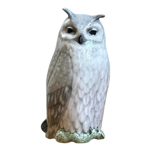 Vintage Royal Copenhagen Porcelain Owl Figurine