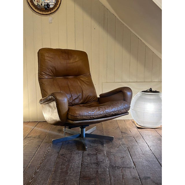 Tan Vintage Model S231 Lounge Chair from de Sede, 1960s For Sale - Image 8 of 13