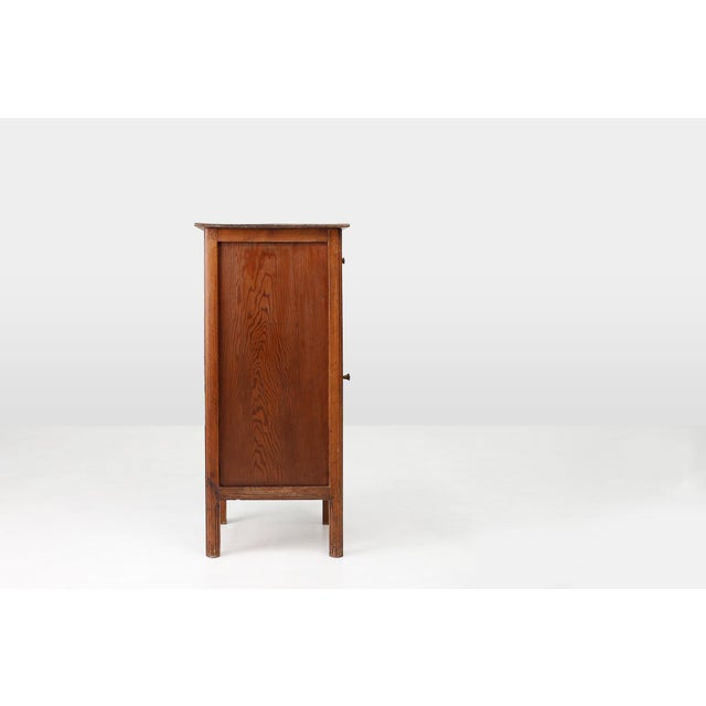 Antique French Nightstand in Pine Wood, 19th Century For Sale - Image 10 of 11