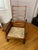 Morris Style Reclining Chair With Floral Upholstery, Oak Leaf Detail on Armrest and Claw Feet For Sale - Image 10 of 10