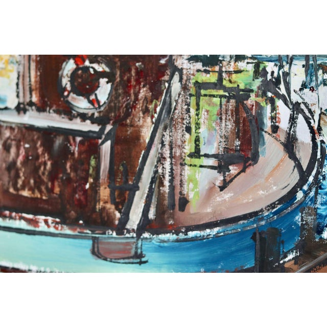 1970s Steu, Marina, 1971, Oil on Canvas, Framed For Sale - Image 5 of 11