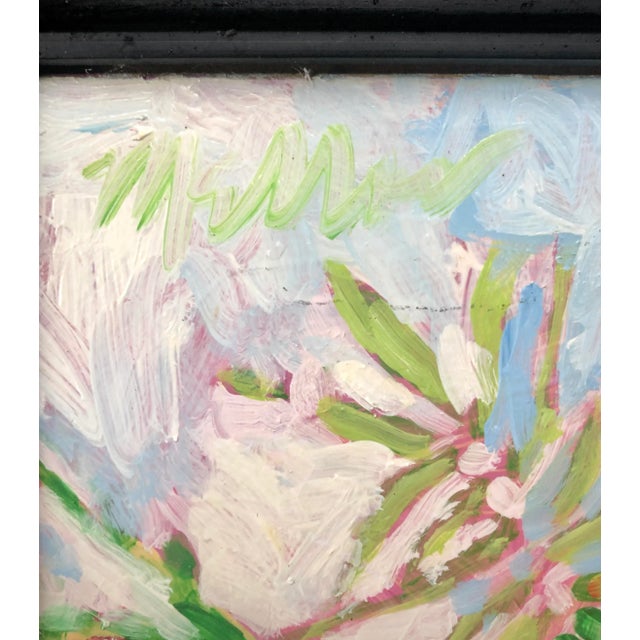 Late 20th Century Parrot and Fruit Still Life Oil Painting For Sale - Image 5 of 12