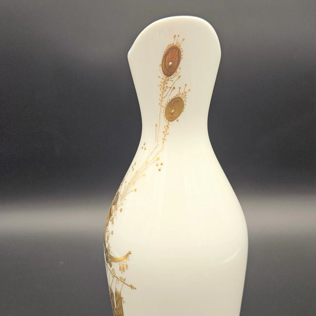 1960s Quatre Couleurs Vase in Porcelain by Bjorn Wiinblad for Rosenthal, 1960s For Sale - Image 5 of 8