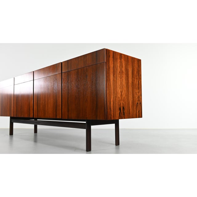 Vintage Danish Rosewood Credenza by Ib Kofod-Larsen, 1960 For Sale - Image 14 of 18