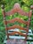 1960s Ladderback Dining Chair Rush Woven Seat For Sale - Image 9 of 11