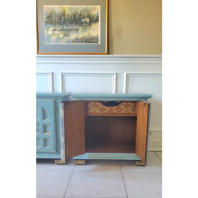 Wood Spanish Mediterranean Nightstands - a Pair For Sale - Image 7 of 10