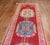 Gustavian (Swedish) Red Bohemian Vintage Oushak Runner For Sale - Image 3 of 6