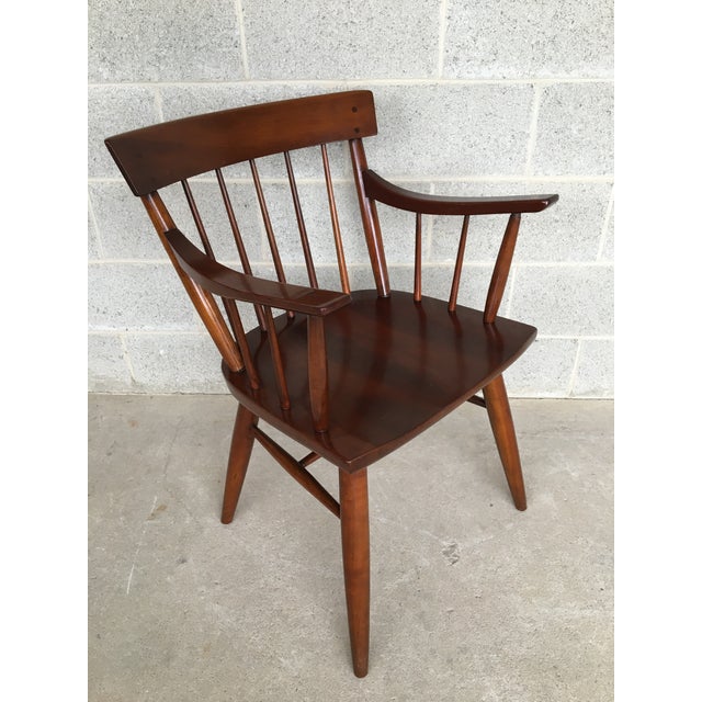 Mid Century Modern Willet Transitional Solid Cherry Dining Chairs Set