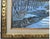Large Framed Winter Landscape Monica Cascio Oil Painting “Dalton’s Creek” Texas For Sale - Image 11 of 18