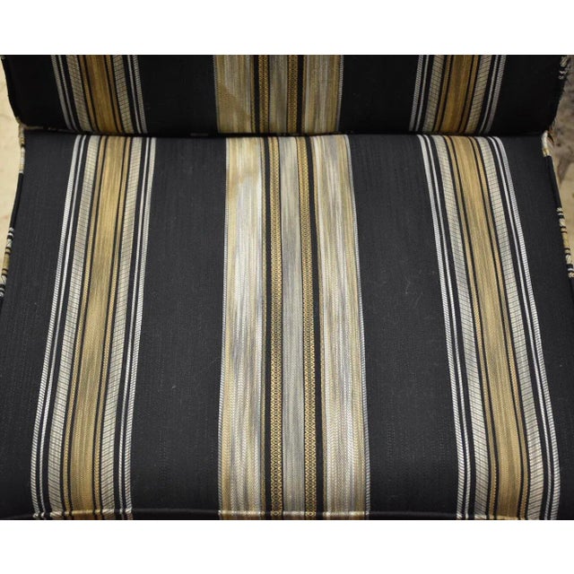 1950s Ebonized Dining Chairs - Set of 6 For Sale - Image 10 of 11