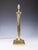 Antique English Brass Corinthian Column Table Lamp, 1880 For Sale - Image 4 of 13