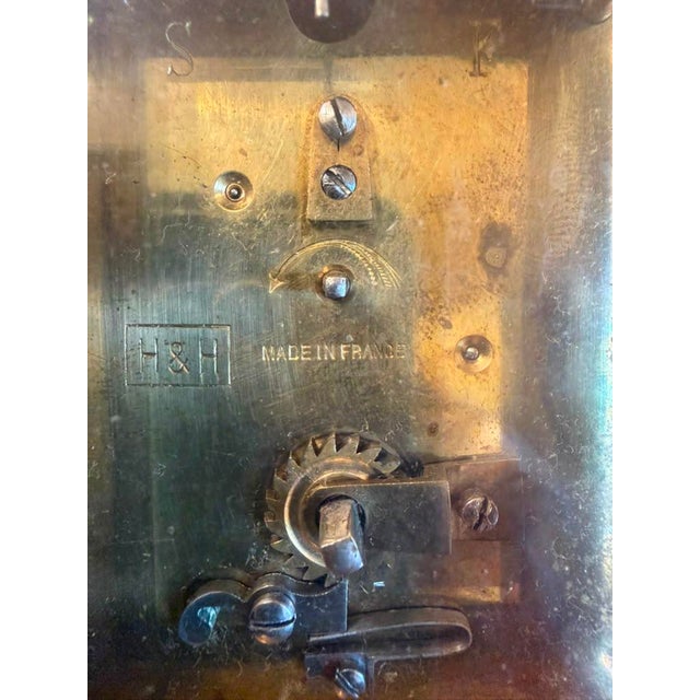 Metal French Late 19th Century Carriage Clock, Brass Case, Circa 1890 For Sale - Image 7 of 16