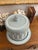Early 20th Century Antique James Dudson Jasperware Cheese Dome With Underplate – Mint Jasperware Relief Stoneware Cloché For Sale - Image 5 of 9