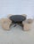 T69 Table by Osvaldo Borsani and Four Wheeled Chairs by Eugenio Gerli for Tecno, 1960s, Set of 5 For Sale - Image 11 of 17