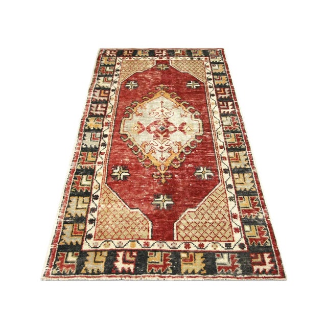 1960s 1960s Turkish Oushak Rug For Sale - Image 5 of 7