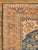 Antique Persian Sultanabad Carpet, Handmade Oriental Rug, Light Blue, Terracotta For Sale - Image 13 of 18
