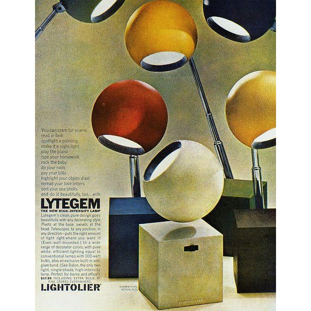 Mid-Century Lytegem Table/Wall Lamp by Lightolier For Sale In New York - Image 6 of 6