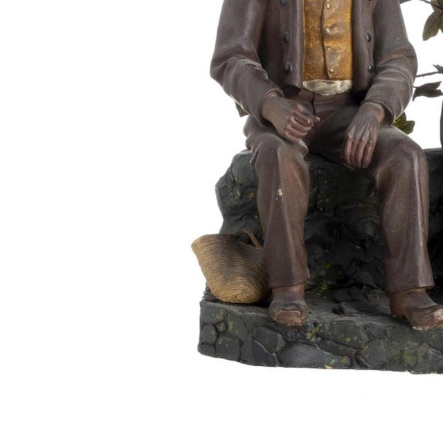 Sculptural Group, 19th Century, Terracotta For Sale - Image 3 of 6