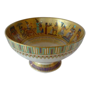 1980s Kaiser Theben Footed Bowl