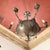 Mid 20th Century Dramatic Metal Empire Chandelier For Sale - Image 5 of 8