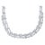 Sidney Garber's Vintage 35 Ct Diamond Bridal Necklace 18 Karat White Gold 60 Gm For Sale - Image 4 of 8