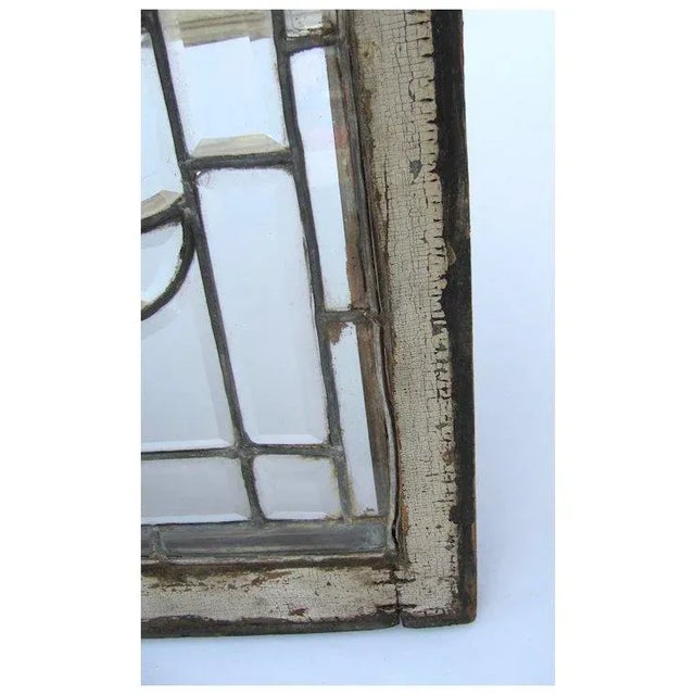 Late 19th Century Victorian Beveled Glass Window For Sale - Image 5 of 7