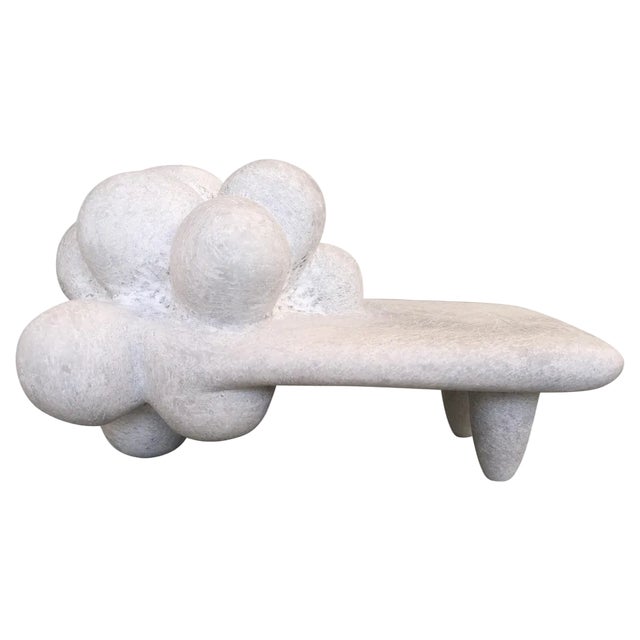 Vision Become True Naxian Marble Sculpture by Tom von Kaenel For Sale