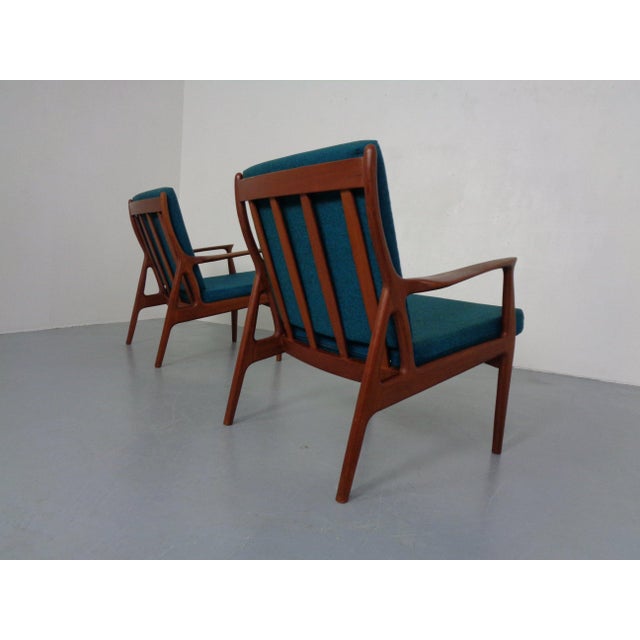 Organic Teak Armchairs, Denmark, 1960s, Set of 2 For Sale - Image 10 of 18