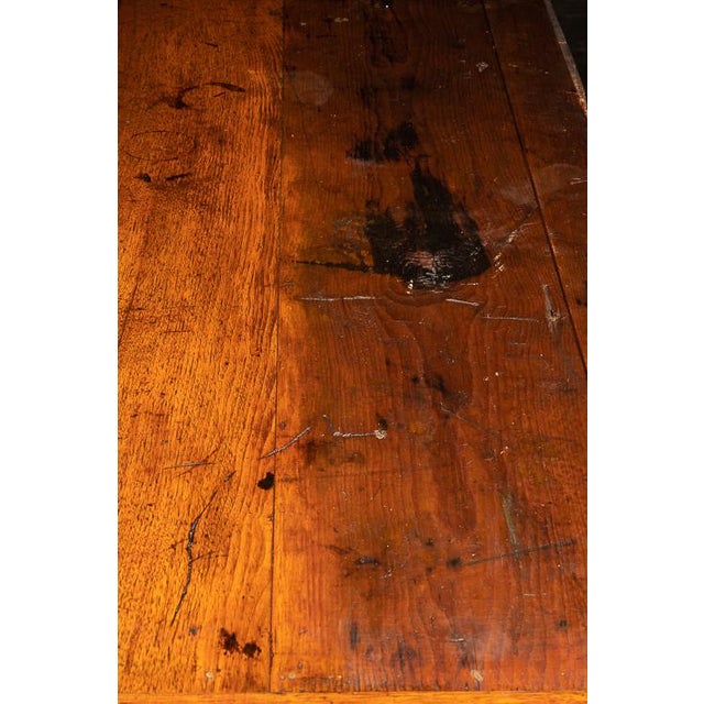 Brown Antique Four Drawer Wooden Chest of Drawers For Sale - Image 8 of 10