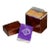 Refined Ralph Lauren Home Purple Label Wood Sterling Silver Storage Box Playing Cards Luxury Decor For Sale