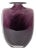 “Swing” Purple Glass Vase by Kjell Engman for Kosta Boda For Sale