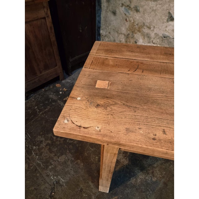 Vintage French Oak Workbench or Kitchen Island, 1930s For Sale - Image 6 of 18