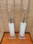 Karl Springer A Pair of Vintage Mid Century Modern Stacked Lucite Blocks Table Lamps in the Karl Springer Style. Circa 1970s For Sale - Image 4 of 17