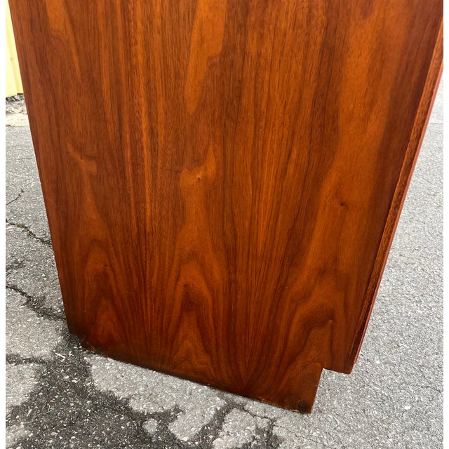 Brown Mid 20th Century Founders Modern Walnut Chest of Drawers For Sale - Image 8 of 14