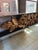 1950s Vintage 1950s Parisian Apartment Large Monumental Ornate Wall Mirror For Sale - Image 5 of 9