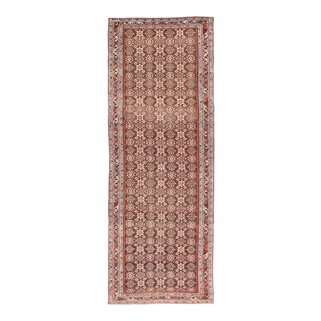 Antique Malayer Persian Gallery Runner With All Over Floral Design 5'8 X 15'10 For Sale