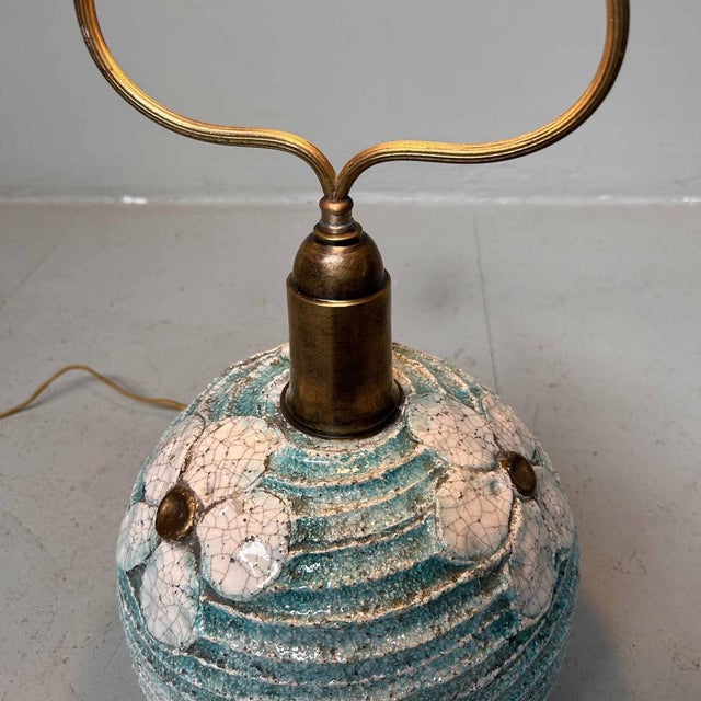 Ceramic Table Lamp, Italy, 1950s-1960s For Sale - Image 12 of 17